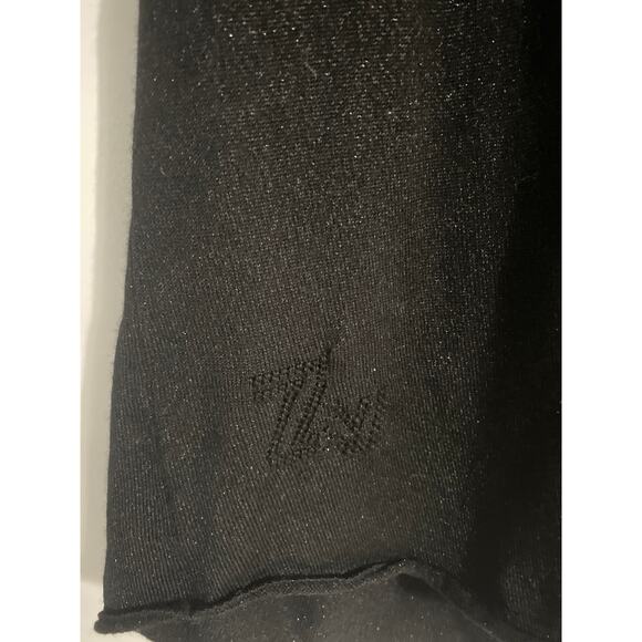 Zadig & Voltaire Joss sparkle tank top women’s XS black wool luxury grunge edgy - Picture 5 of 8